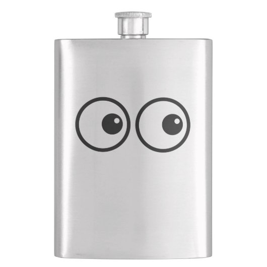Funny Eyes Heupfles (Voorkant)