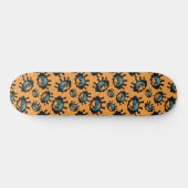 Funny Eyes Pattern Skateboard (Horizontaal)