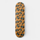 Funny Eyes Pattern Skateboard (Voorkant)