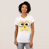 Funny Eyes T-shirt - Aangepaste tekst (Voorkant volledig)