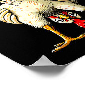 Funny F Caw F Chicken Fcwf Butt F-caw-f Poster (Hoek)