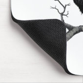 Funny F-Caw-F Gothic Crow Humor Essential Muismat (Hoek)