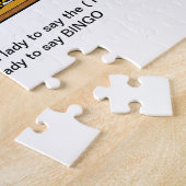 Funny F Word Bingo Cartoon Puzzle Legpuzzel (Zijkant)