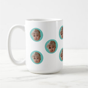Funny Face Baby Pet Moederdag Kind Afbeelding Gift Koffiemok