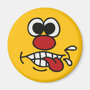 Funny Face custom magnets Magneet