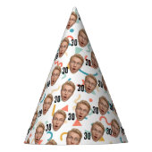 Funny Face Custom Photo Party Hat Feesthoedjes (Voorkant)