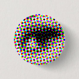 Funny Face Eye Ronde Button 3,2 Cm