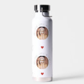 Funny Face Foto Valentijnsdag Emotional Support Waterfles (Links)