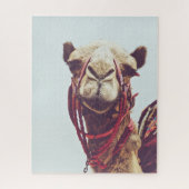 Funny Face Foto van een Sassy Cute Llama Legpuzzel (Verticaal)