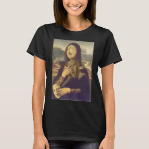 Funny Face Mona Lisa T-shirt