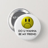 Funny Face Ronde Button 5,7 Cm (Voorkant /achterkant)