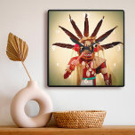 Funny Face Wood Kachina Doll Enjoy<br><div class="desc">Who can resist a face like this ? Remember to "enjoy every moment" while you use this quirky, colorful character, photographiy wall clock. Makes a great venin pour someone special ! You can easily personalize this photographic wall clock plus I offer customization on any product. "Please Message Je with any...</div>