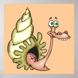 Funny Face Zee Animal Poster