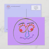 Funny Faces Briefkaart (Voorkant / Achterkant)