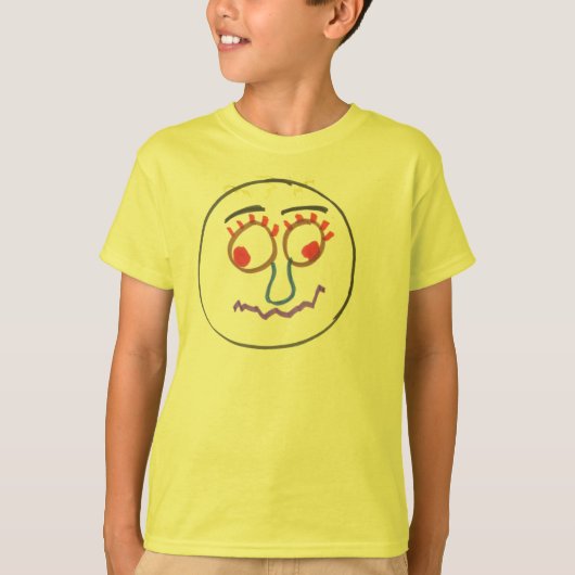 Funny Faces Kind Shirt (Voorkant)
