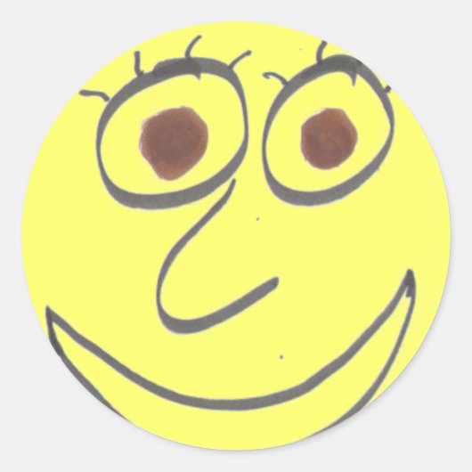 Funny Faces Sticker (Voorkant)