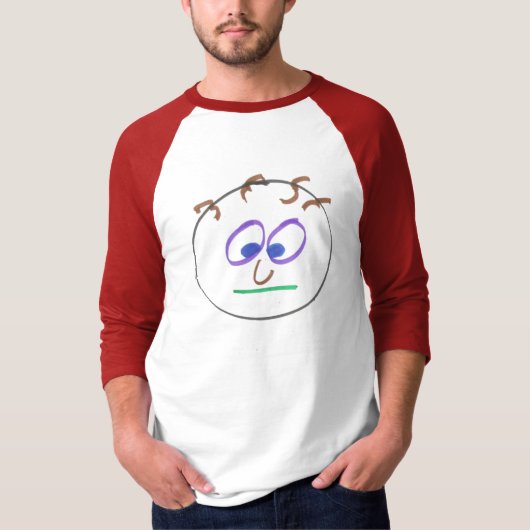 Funny Facies Shirt Mannen (Voorkant)