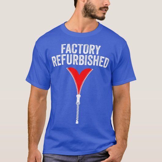 Funny Factory Refurbited Gift Open Heart T-shirt (Voorkant)