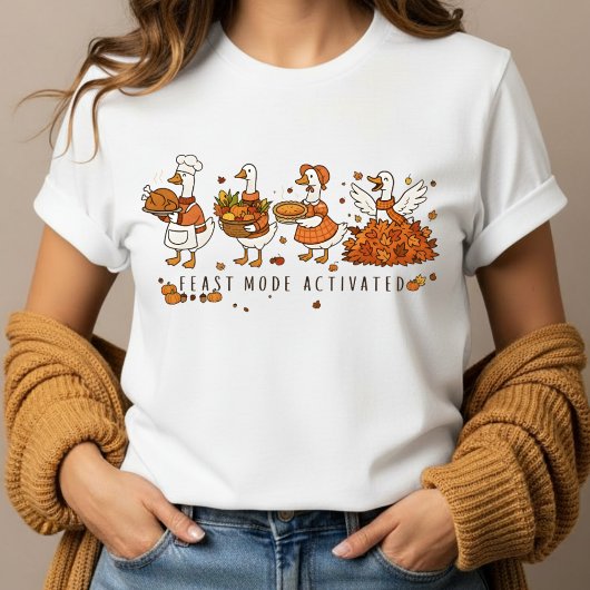 Funny Fall Thanksgiving Tee for Friendsgiving  T-shirt