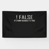 Funny False Programming Coding for Programmers Spandoek (Horizontaal)