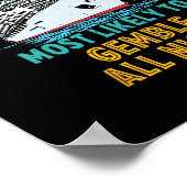 Funny Family Cruise Crew Most Likely To Gamble All Poster (Hoek)