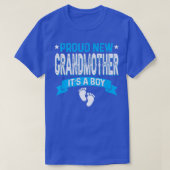 Funny Family Gender onthult proud New Grandmoeder  T-shirt (Design voorkant)
