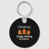 Funny Family Matching Christmas Tee Cookie Baking Sleutelhanger (Voorkant)