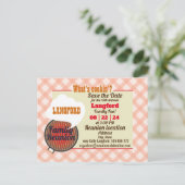 Funny Family Reunion Briefkaart Aankondiging ontwe (Staand voorkant)