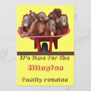 Funny Family Reunion Kaart