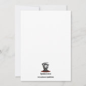 Funny Family Vacation Halloween Nightmare Invite (Achterkant)