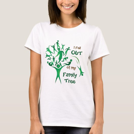 Funny FamilyTree T-shirt (Voorkant)
