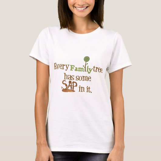 Funny FamilyTree T-shirt (Voorkant)