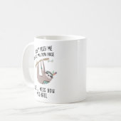 FUNNY Farewell Boss Colleague Mug - LENTE (Devant gauche)