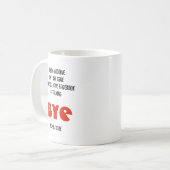 FUNNY Farewell Colleague Social Media Stalking Mug (Devant gauche)