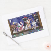 Funny Farm Animal Christmas Gift Stickers (Enveloppe)