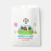 Funny Farm Party Animals Ready to Play Balls Bedankzakje (Voorkant)
