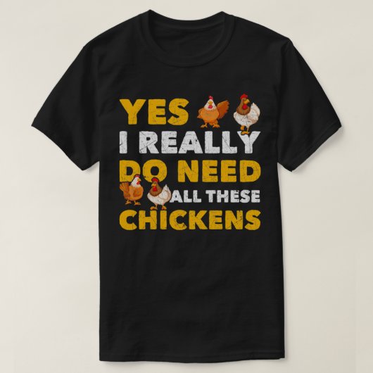 Funny Farmer Gift Idea Chicken Pullover (Design voorkant)