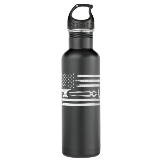 Funny Farrier Gift For Men Cool Farrier Tools Amer Waterfles (Voorkant)