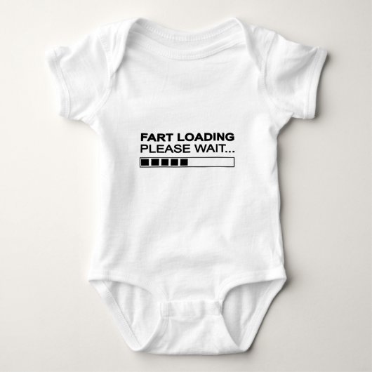 Funny Fart Loading Romper (Voorkant)