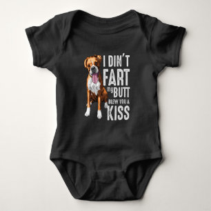 Funny Farting Boxer Hondenliefhebber Joke Romper