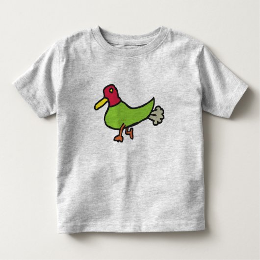 Funny Farting Duck Kinder Shirts (Voorkant)