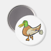 Funny Farting Duck Magneet (Voorkant / Achterkant)