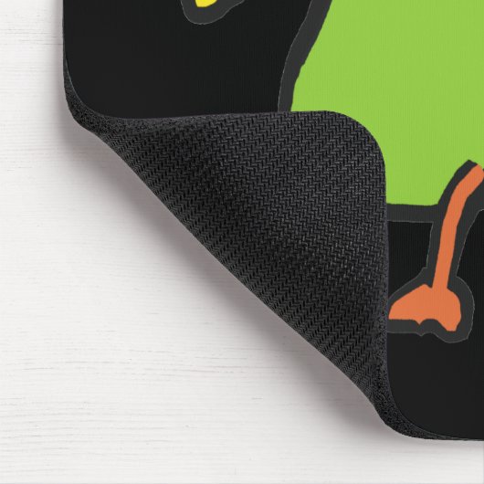 Funny Farting Duck Muismat (Hoek)