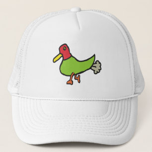 Funny Farting Duck Trucker Pet
