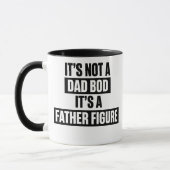 Funny Father Figure Dad Bod Coffee Mug Gift (Gauche)