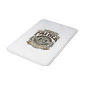 Funny Father Fist Bump Vintage Engraving Shirt Des Badmat (Gekanteld)