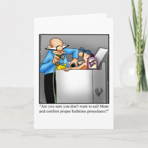 Funny Father’s Day Wenskaart Kaart