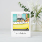 Funny Fatherhood Humor Briefkaart (Staand voorkant)