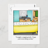 Funny Fatherhood Humor Briefkaart (Voorkant / Achterkant)