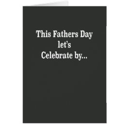 Funny Fathers Day Card